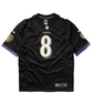 NFL BALTIMORE RAVENS ALTERNATE GAME JERSEY LAMAR JACKSON #8