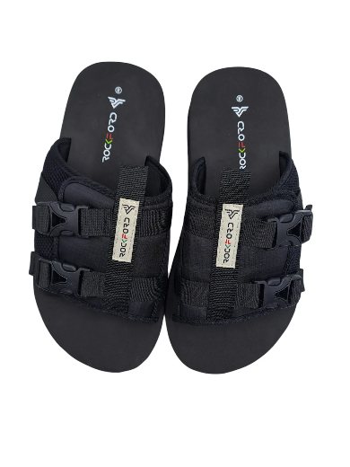 ROCKFORD EVA SLIDES BLACK