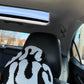 Mea Culpa Beanie black & white