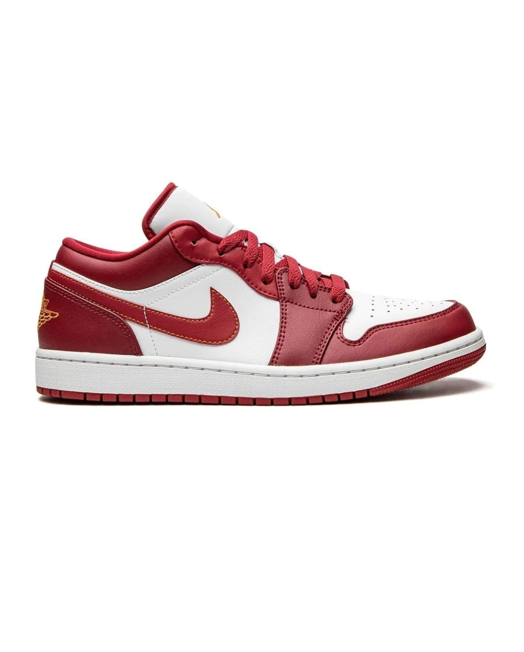 AIR JORDAN  1 LOW SNEAKERS  "CARDINAL RED"